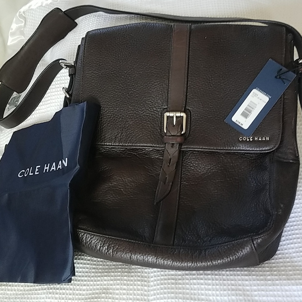 Cole Haan Leather Satchel NWT
